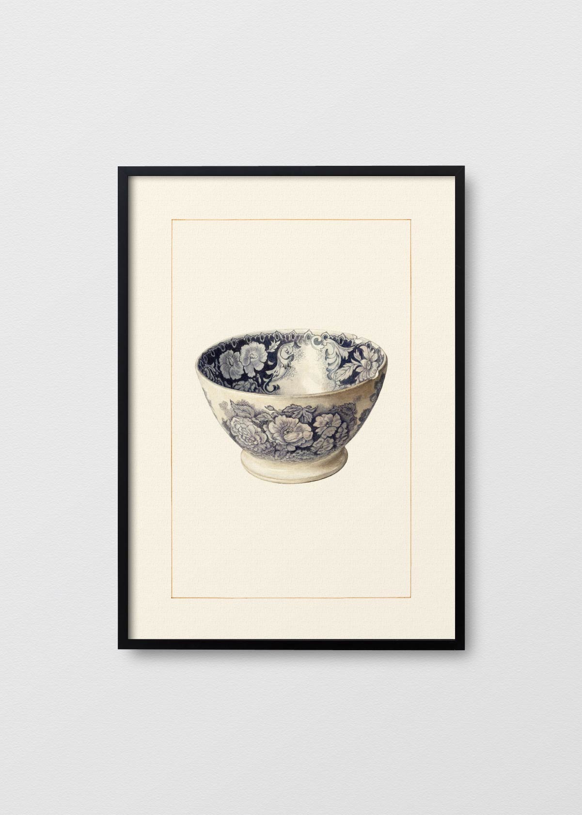 Plato Azul - Testimoniaprints